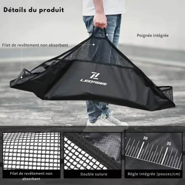 Tapis de réception carpe étanche rembourré – Image 4