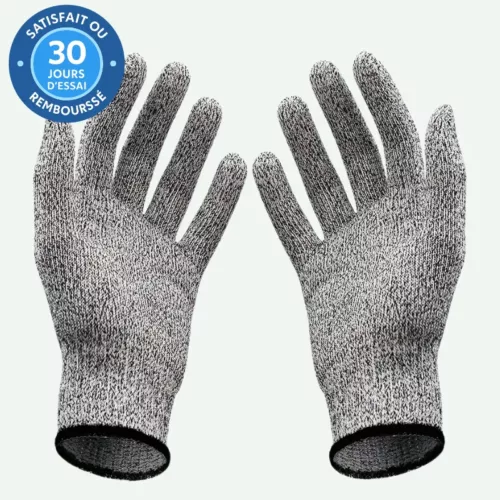 Gants Anti-Coupure GRATUIT - Aujourd’hui Seulement