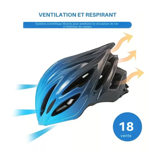 Casque vélo léger réglable confort – Image 2