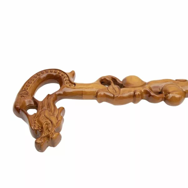 Bâton dragon articulé cosplay – Accessoire réaliste et articulé pour costume fantasy et jeux de rôle immersifs – Image 10