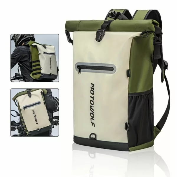 Sac à dos moto étanche rouleau