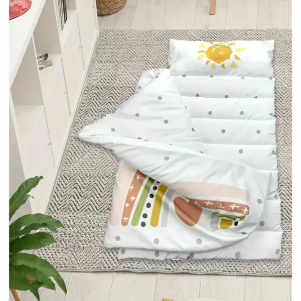 Sac de couchage enfant doux pliable – Confort ultra moelleux, facile à transporter pour les nuits paisibles partout – Image 11