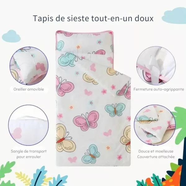 Sac de couchage enfant oreiller intégré – Image 4