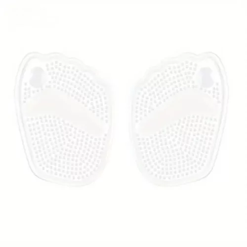 Semelle demi gel orteils massage confort – Soulage la douleur plantaire au quotidien – Gel amortissant pour pieds fatigués