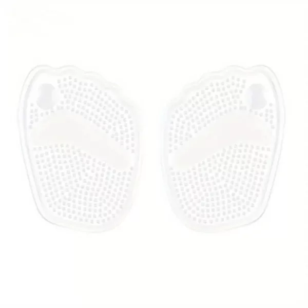 Semelle demi gel orteils massage confort – Soulage la douleur plantaire au quotidien – Gel amortissant pour pieds fatigués