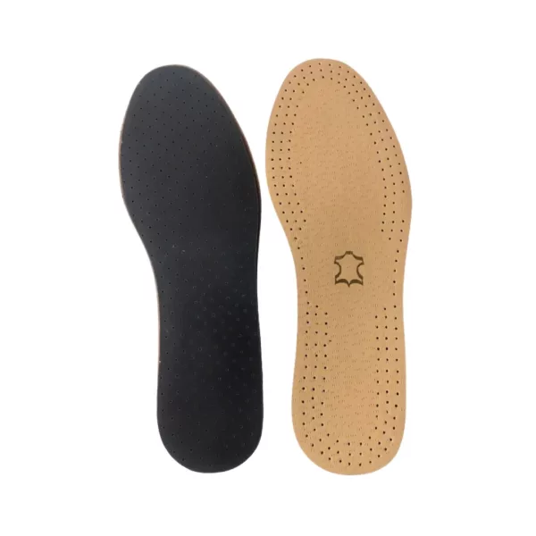 Semelle en cuir respirant pour chaussures