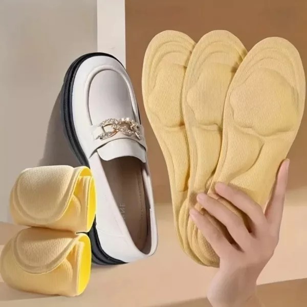 Semelle ergonomique souple femme chaussure – Confort longue durée, soulage les douleurs plantaires, idéale pour marcher toute la journée – Image 2