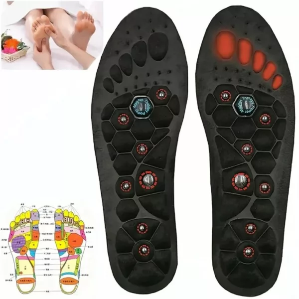 Semelles japonaises massage magnétique réflexologie