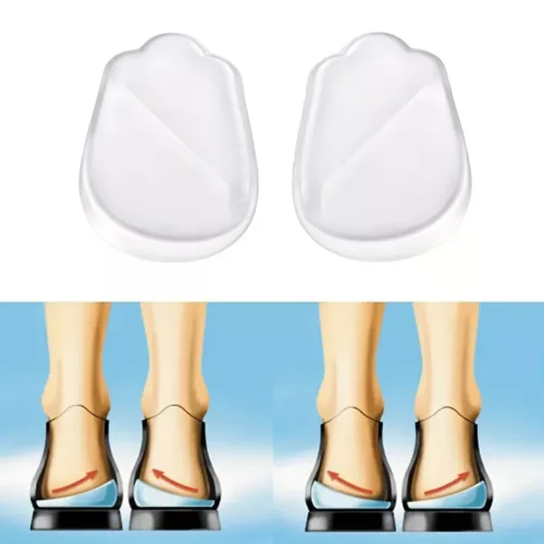 Talonnettes correctrices gel jambe arquée – Soulagez vos douleurs, réalignez vos jambes naturellement