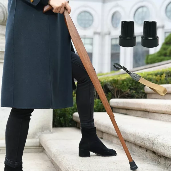 Canne minimaliste style européen – Élégance sobre et confort de marche au quotidien – Image 5