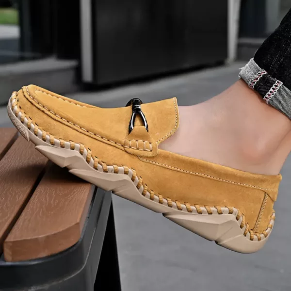 Chaussure bateau homme détail métal chic – Élégance décontractée et confort durable pour l’été – Image 9