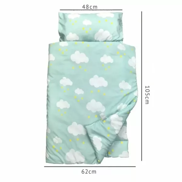 Sac de couchage enfant doux pliable – Confort ultra moelleux, facile à transporter pour les nuits paisibles partout – Image 2