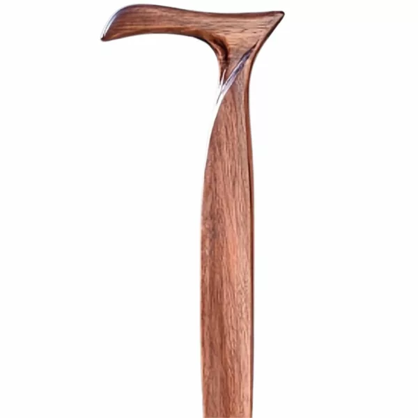 Canne de randonnée bois massif – Élégante et robuste pour marche en montagne ou sentier forestier – Image 4
