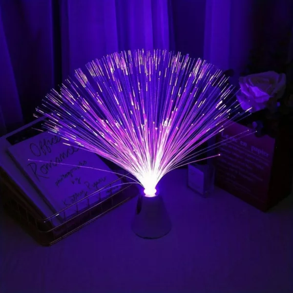 Lampe fibre optique base conique – Image 4