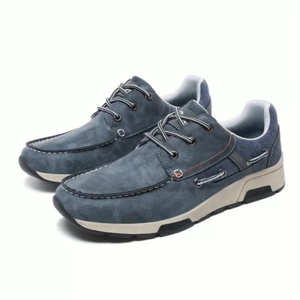 Chaussure bateau homme confort semelle sport – Image 9