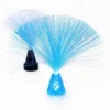Lampe décorative fibre optique ondulée