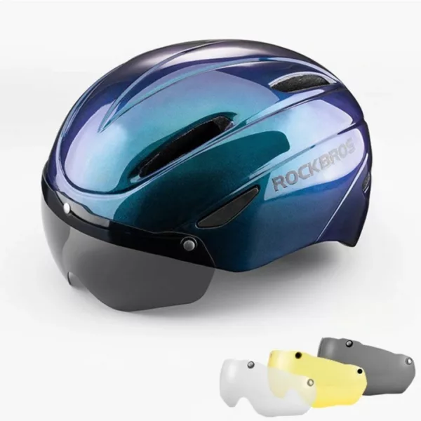 Casque cycliste lentilles interchangeables – Image 3