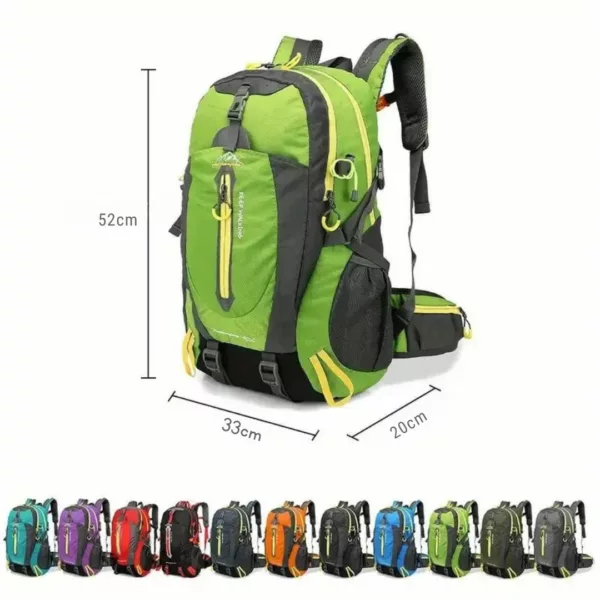 Sac à dos randonnée homme escalade robuste – Image 5