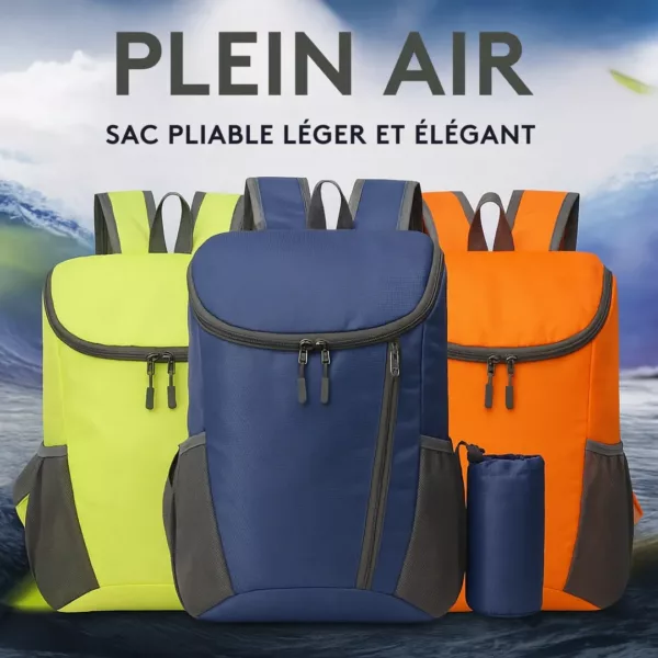 Sac à dos randonnée homme compact multisport – léger, résistant et idéal pour trekking, voyage ou aventure outdoor – Image 2