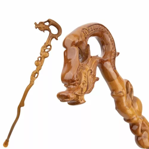 Bâton dragon articulé cosplay
