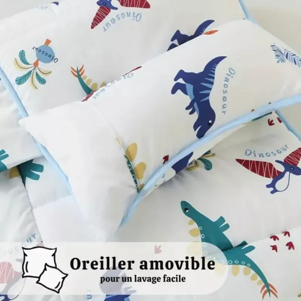 Sac de couchage enfant oreiller intégré – Image 11