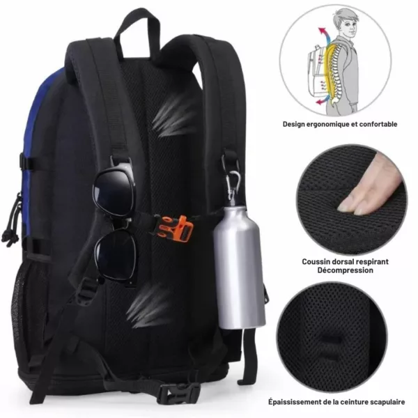 Sac militaire randonnée extensible 30L – robuste, imperméable et ultra pratique pour vos aventures en plein air – Image 4