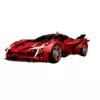 Lego technic voiture Veneno noir et rouge