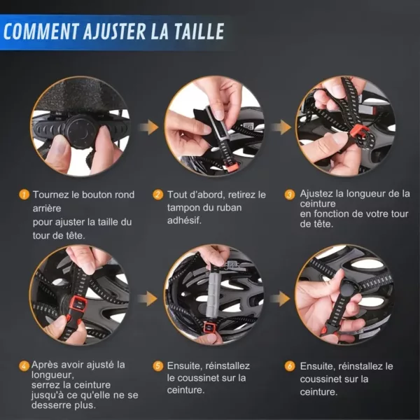 Casque vélo léger réglable confort – Image 5