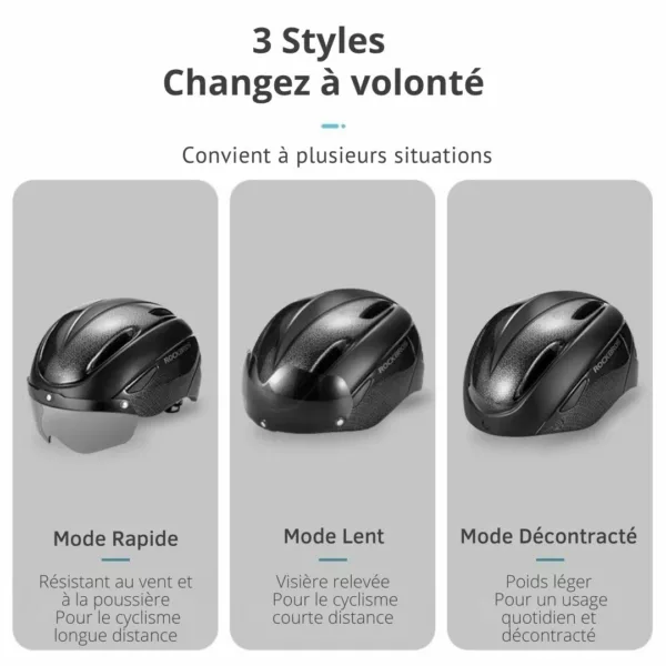 Casque cycliste lentilles interchangeables – Image 15