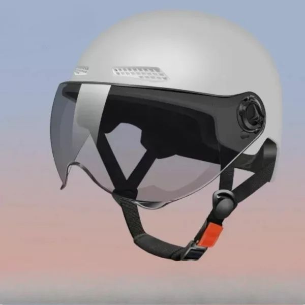 Casque demi-coque vélo avec lunettes – Image 4