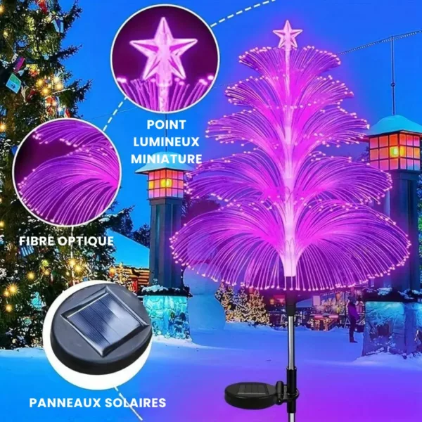 Lampe solaire jardin fibre optique – Image 5