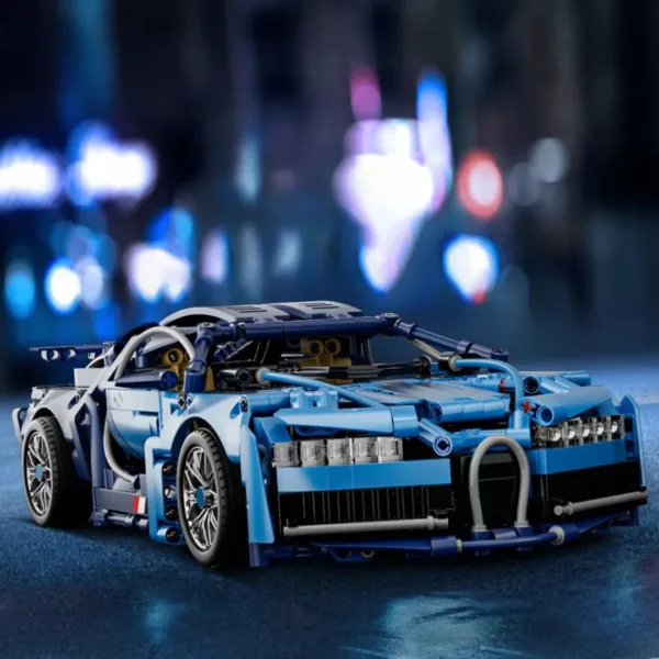 Lego technic voiture Bugatti Divo bleue – Image 2