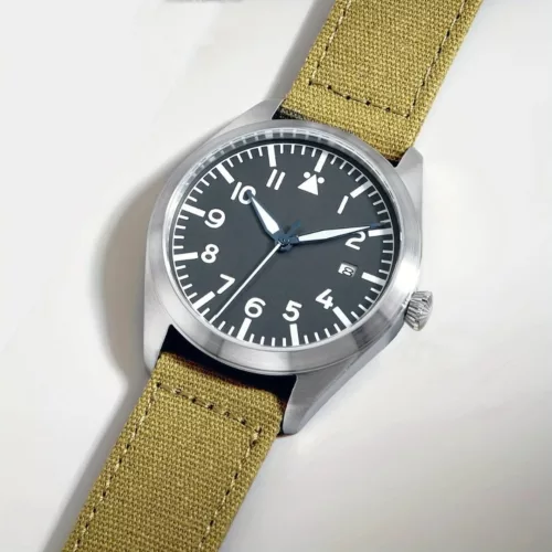 Montre militaire américaine mécanique robuste – Style tactique vintage, étanche et ultra résistante pour aventuriers