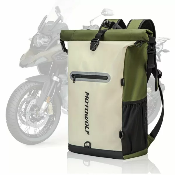 Sac à dos moto étanche rouleau – Image 11