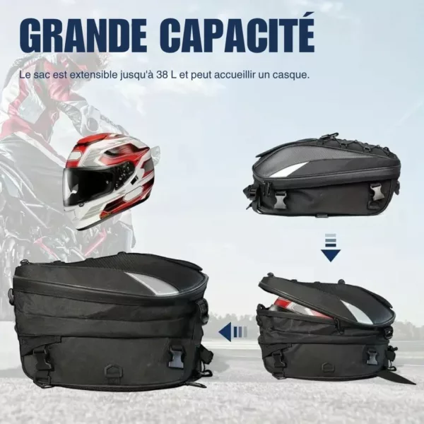 Sac à dos moto sport modulable – Image 2