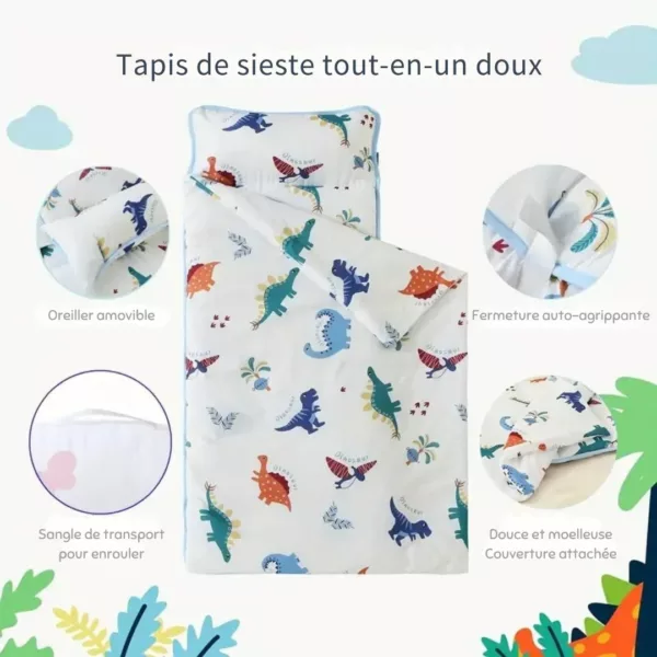 Sac de couchage enfant oreiller intégré – Image 7