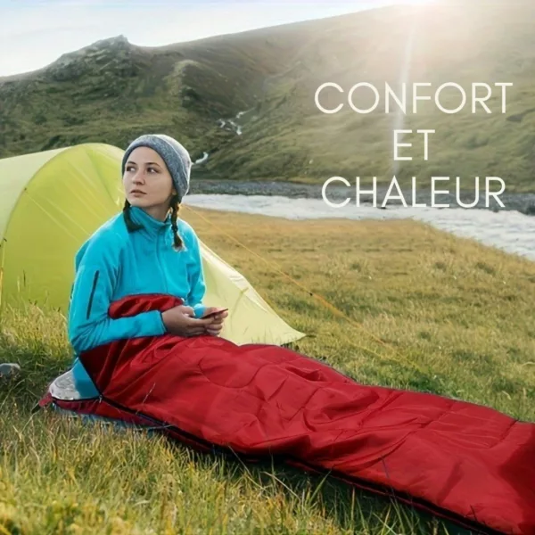 Sac de couchage randonnée grand froid – Image 4
