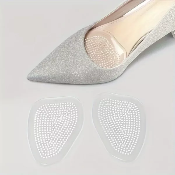 Semelle demi gel invisible avant-pied chaussures