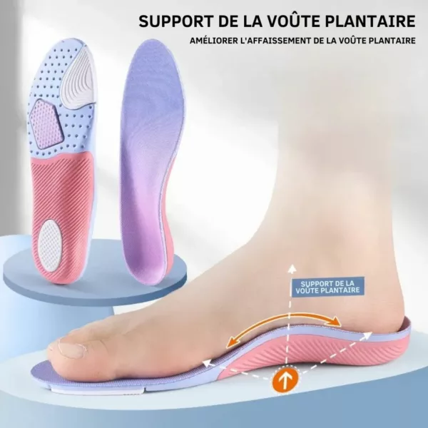 Semelle orthopédique sport soutien voûte – Image 3