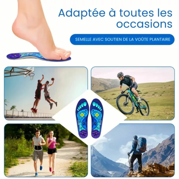Semelles japonaises ajustables acupression relaxante – Image 5