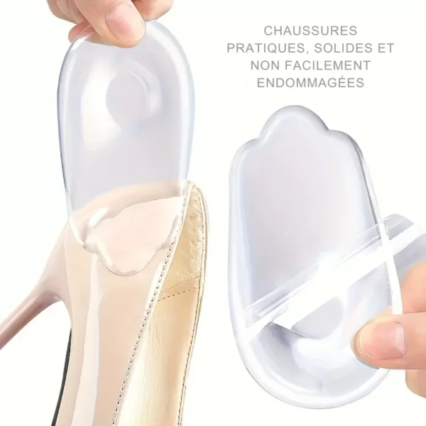 Talonnettes correctrices gel jambe arquée – Soulagez vos douleurs, réalignez vos jambes naturellement – Image 2