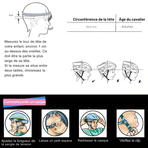 Casque vélo léger réglable confort – Image 3