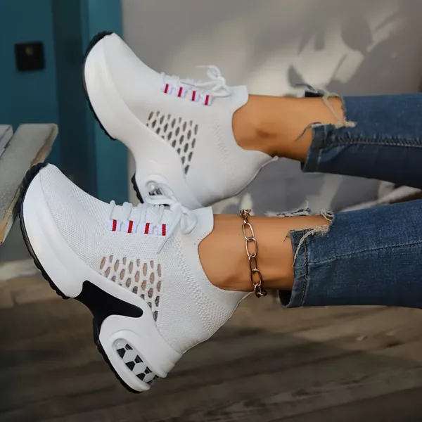 Chaussure Buffalo aérée semelle futuriste – Image 3