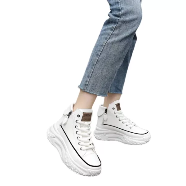 Chaussure Buffalo montante semelle épaisse – Image 7