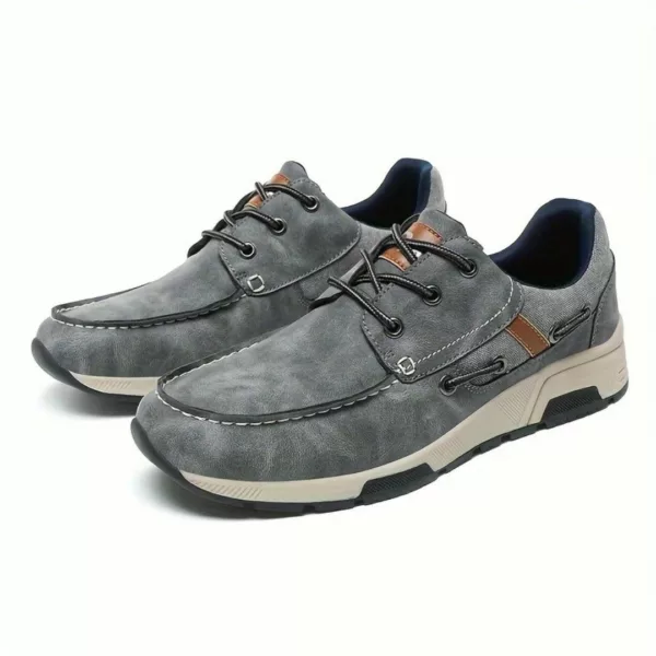 Chaussure bateau homme confort semelle sport – Image 6