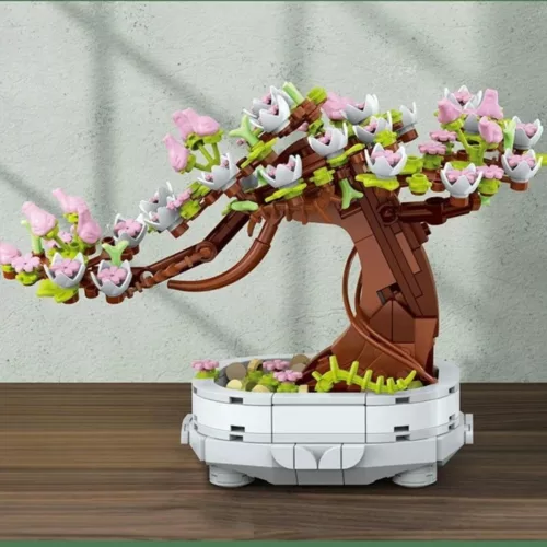 Lego bonsai fleur de prunier japonnais