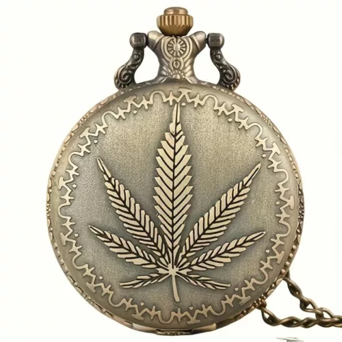 Montre à gousset ancienne érable vintage – Élégance rétro intemporelle pour un style distingué