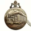 Montre à gousset camion rétro vintage – Cadeau original pour routiers passionnés – Style authentique et intemporel