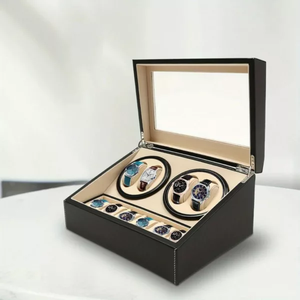 Remontoir luxe montre 4 emplacements – Image 8