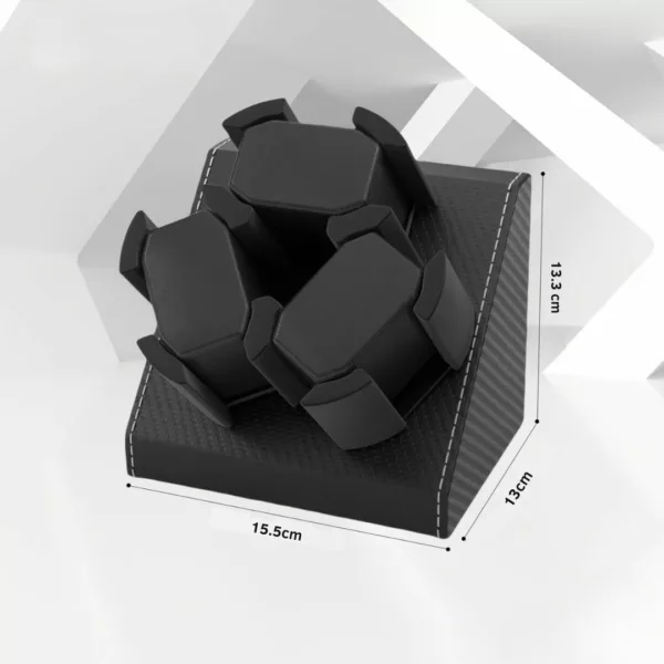 Remontoir montre fibre carbone 3 slots – Image 10